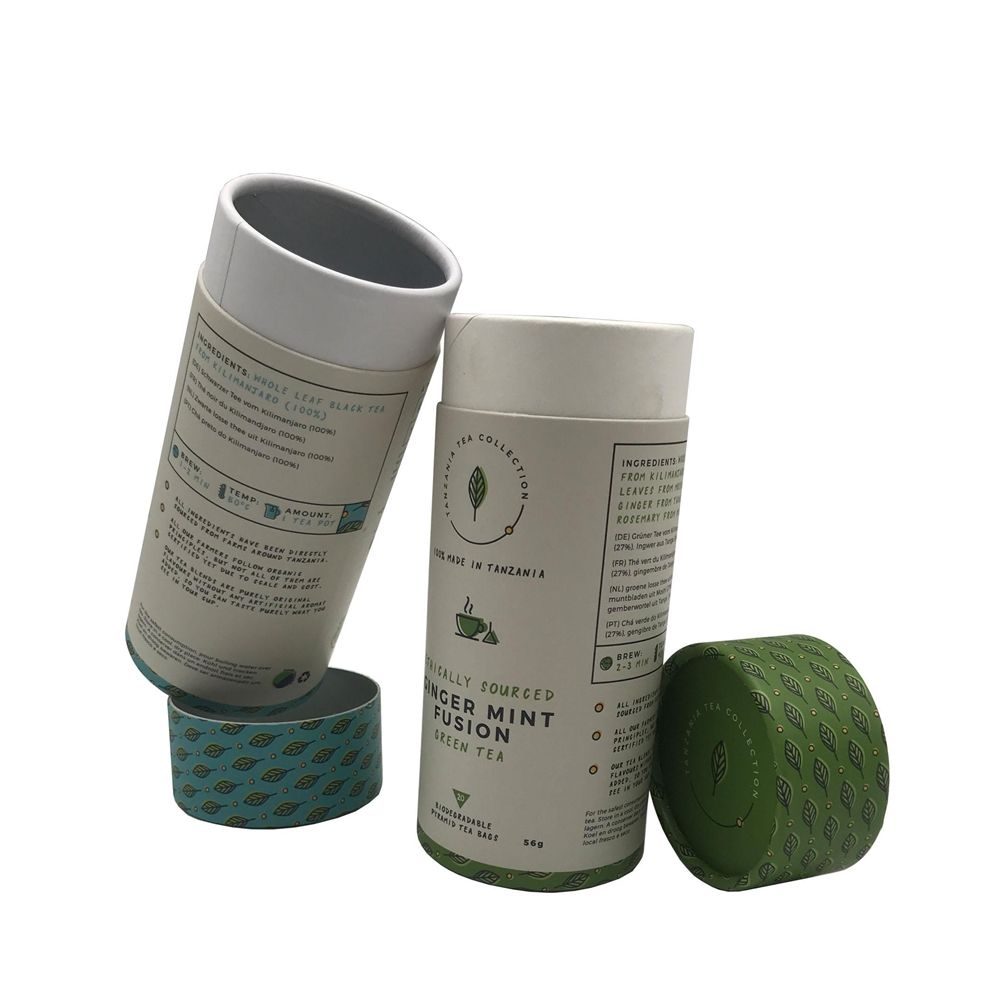 صندوق عالي الجودة قابل للتحلل التعبئة والتغليف عصا حاوية الورق أنبوب الغذاء OEM جولة الورق المقوى قوانغدونغ من الصين حسب الطلب