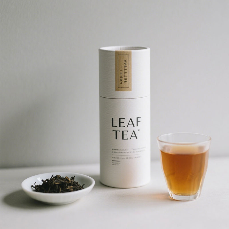 قابلة للتحلل الشعار المخصص جولة الورق الورق الورق التعبئة والتغليف للتوابل المجفف الفلفل