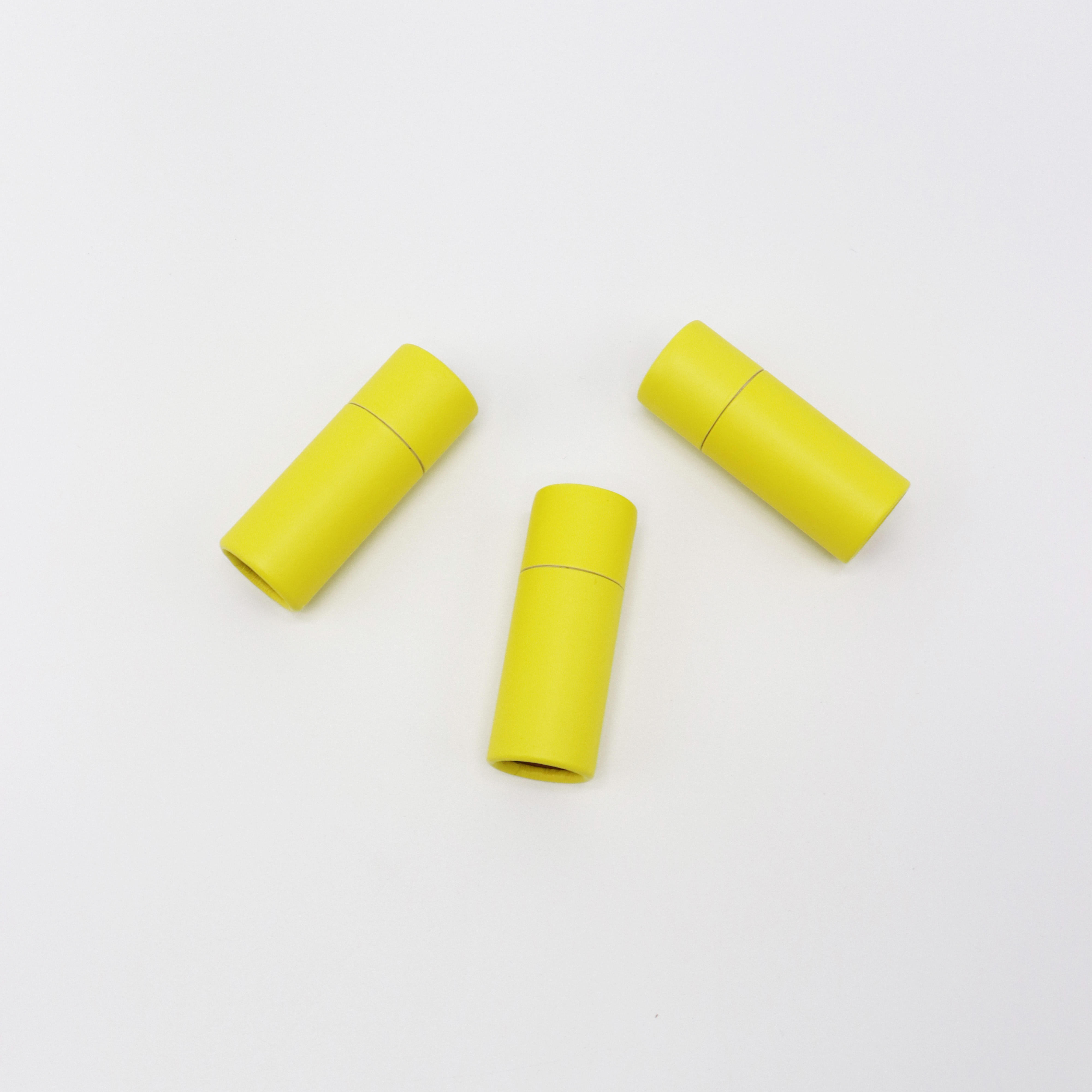 كرافت ورقة مربع مستحضرات التجميل لون الطباعة ورقة أنبوب التعبئة والتغليف مربع القابلة للتحلل مخصص أحمر الشفاه أنبوب التعبئة والتغليف أنبوب من الورق المقوى