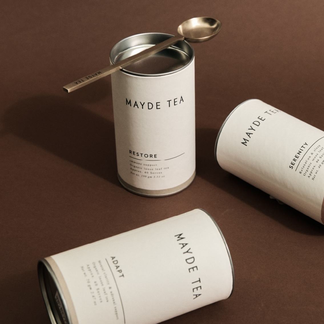 تغليف الشاي القابل لإعادة التدوير لمسحوق الشوكولاتة وحبوب البن والشاي والأغذية من الورق المقوى أنبوب ورقي فاخر مخصص لتغليف علب الورق