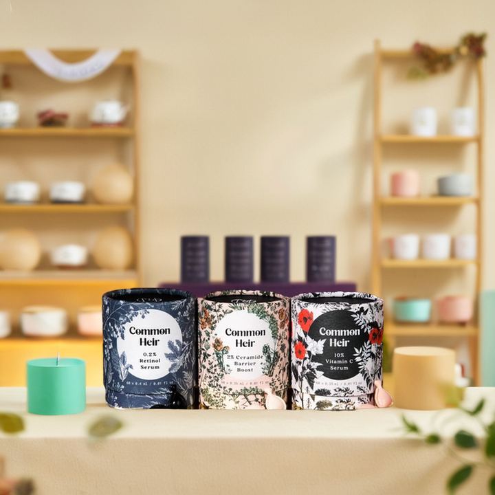 طباعة مخصصة عالية الجودة صديقة للبيئة تغليف الهدايا اسطوانة أنبوب الورق المستديرة