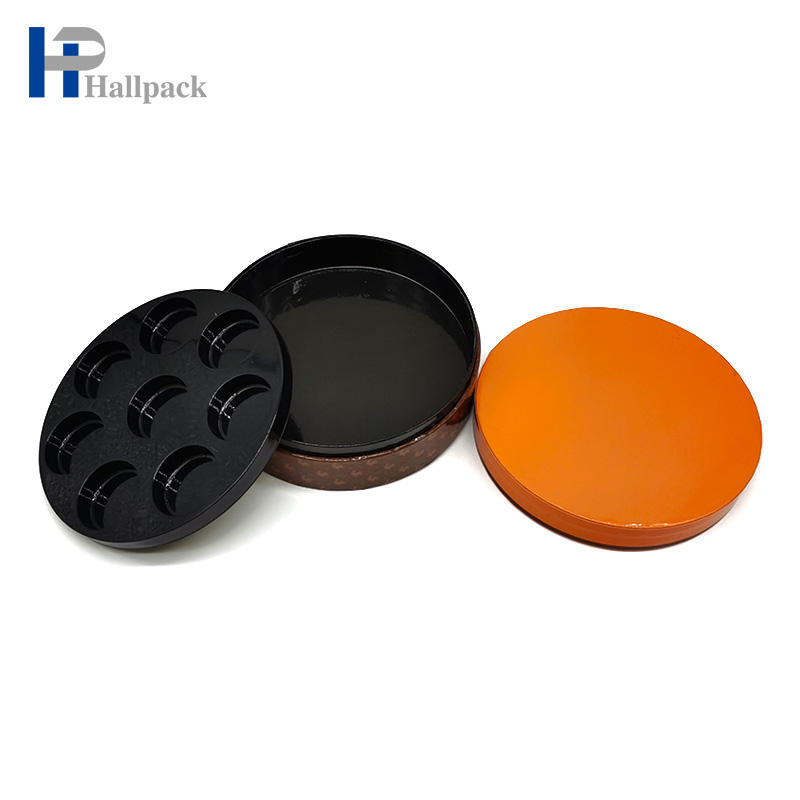 أنبوب ورق دائري اللون تغليف السيلوفان أنبوب ورق الشوكولاتة