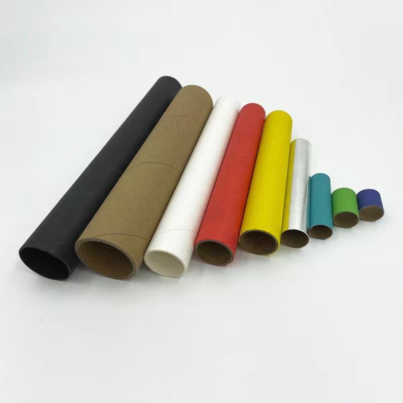 Eco Stock Special Brown Kraft Paper-made A3 ملصق أنبوب التعبئة والتغليف اسطوانة ورق البريد