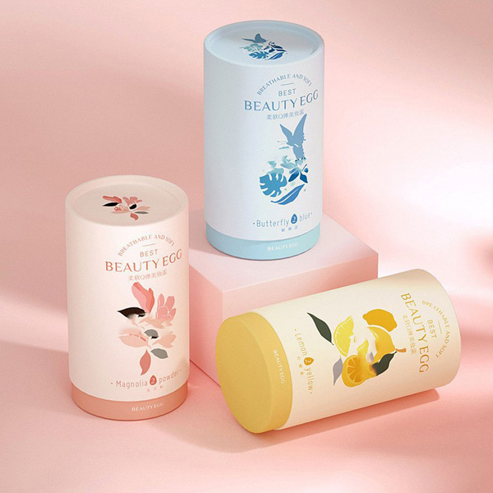 صديقة للبيئة مخصصة التعبئة والتغليف صناديق من الورق المقوى اسطوانة التعبئة والتغليف أنبوب الورق للشمعة