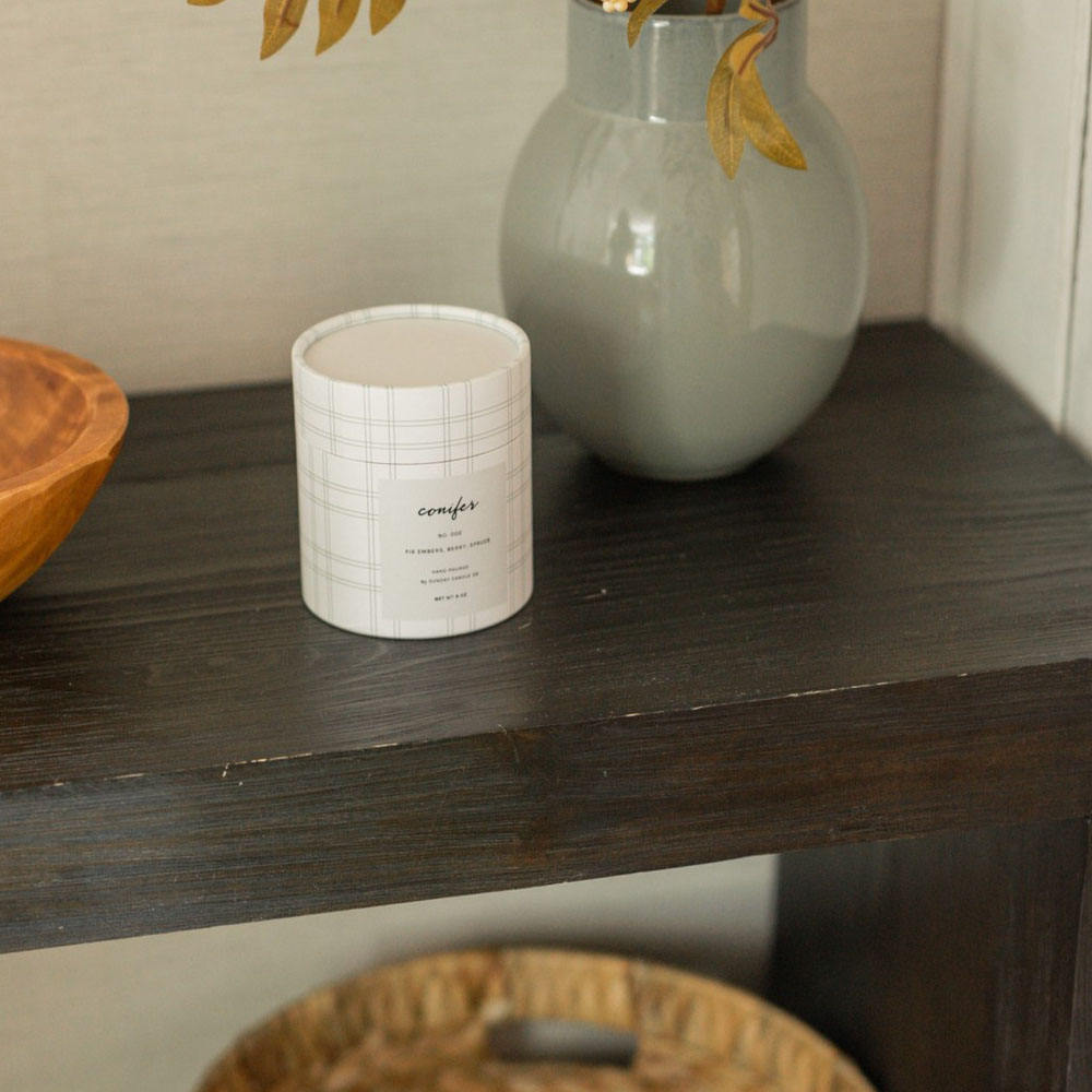 الجملة شعار مطبوع مخصص اسطوانة جولة شمعة ورقة أنبوب التعبئة والتغليف وصندوق