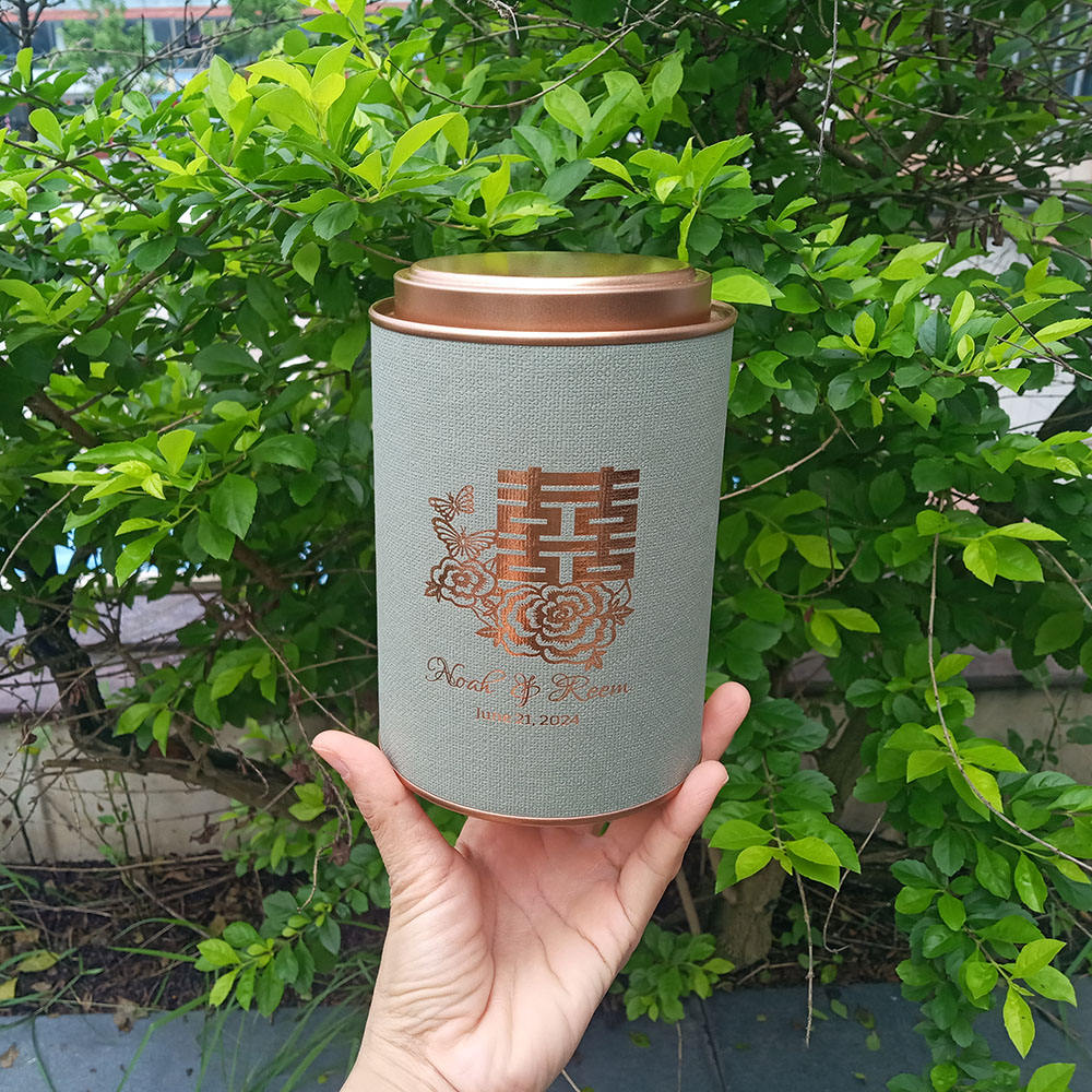 مخصص مطبوعة جولة اسطوانة من الورق المقوى تخزين الحاويات غطاء معدني للقهوة الشاي تغليف المواد الغذائية ورقة جولة اسطوانة