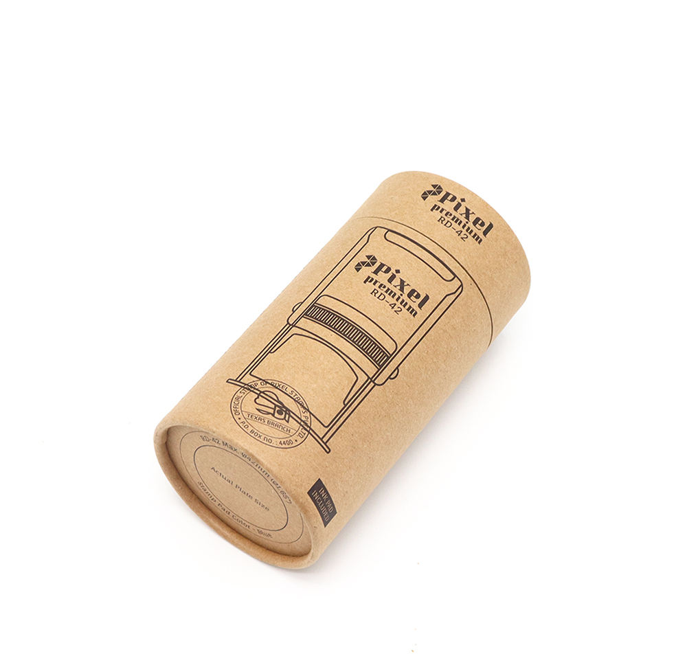 القابلة للتحلل كرافت ورقة اسطوانة القرطاسية ختم قلم حبر جاف منشفة ورقة أنبوب التعبئة والتغليف المستخدمة لتغليف الضروريات اليومية