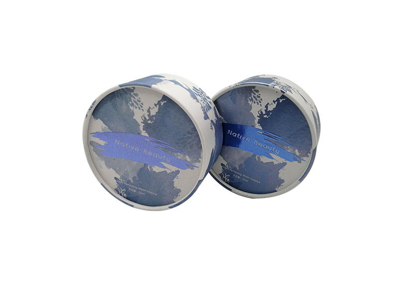 صديقة للبيئة عالية الجودة أنابيب التغليف ورقة النقش مع علبة إيفا