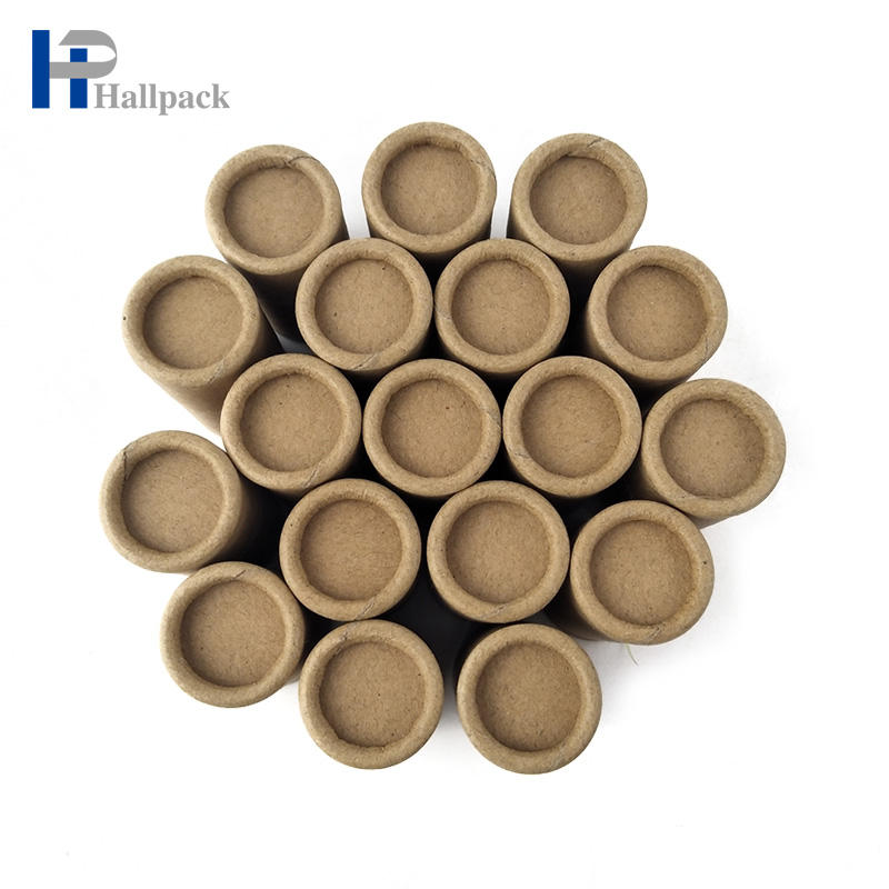 أنبوب ورقي من الورق المقوى الفارغ، أنبوب أحمر الشفاه الورقي لبلسم الشفاه