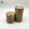 الجملة أنبوب ورق مخصص التعبئة والتغليف أنبوب ورق الكرافت النقي مع فتح الأعلى