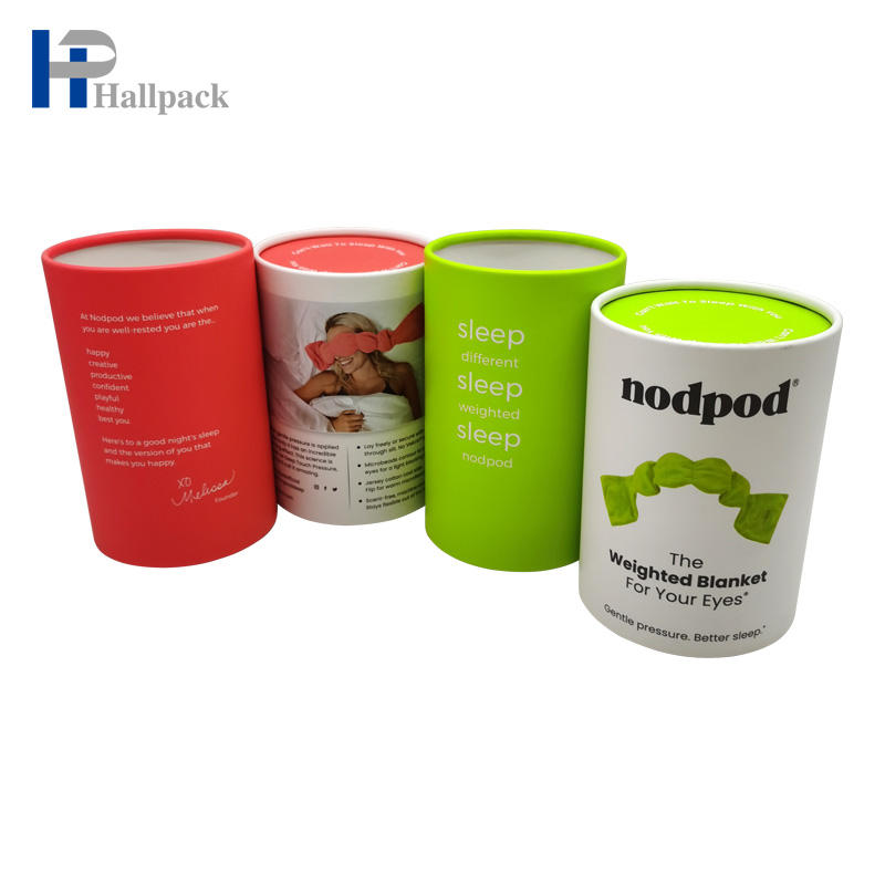 تعبئة أنبوب ورقي لحجاب الرأس لجوارب رقعة العين