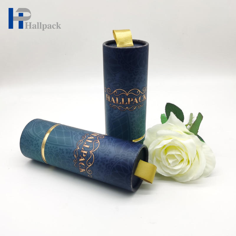 أنبوب ورقي مطبوع بالألوان الكاملة صديق للبيئة لزجاجة زيت أساسي لمستحضرات التجميل