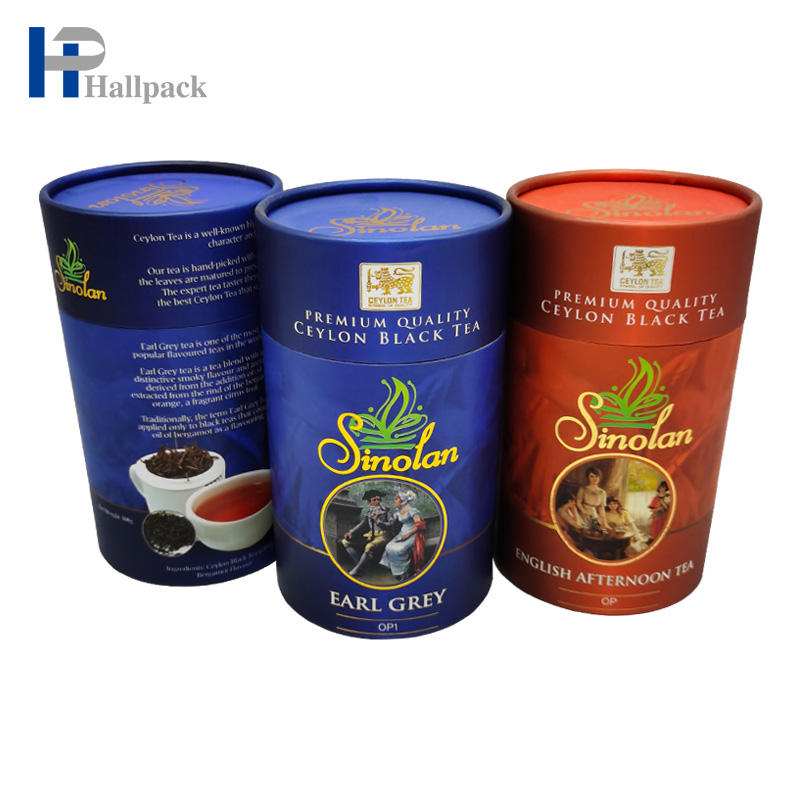 أنبوب الشاي اسطوانة ورقة هدية مربع كيس شاي المناديل الورقية أنبوب