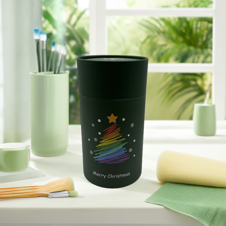 حار بيع صديقة للبيئة اسطوانة الأخضر كرافت ورقة جولة أنبوب