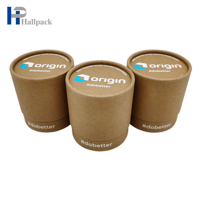 أنابيب مستحضرات التجميل الورقية القابلة للتحلل الحيوي أنبوب ورق كرافت فارغ