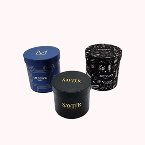 مخصص التعبئة والتغليف ورقة عالية السعة أنبوب حافة مسطحة اسطوانة شكل علبة هدية مع غطاء أنبوب الورق الأسود