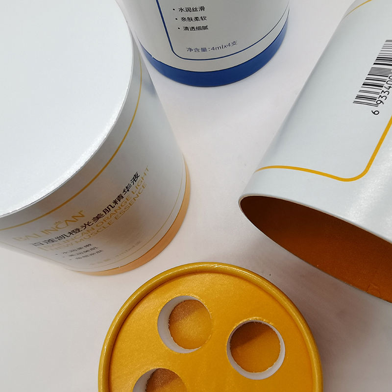 إدراج رغوة دعم ورق الكرافت أنبوب التعبئة والتغليف مربع أنبوب الورق الخاص