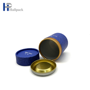 الغذاء الحلوى العطور التعبئة المطبوعات المخصصة التلاشي التعامل مع الطباعة بالجملة أنبوب الورق المقوى القابل للتحلل من ورق الكرافت للشاي