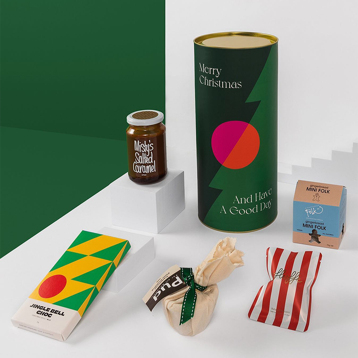 أنبوب التغليف القابل للتحلل الحيوي غطاء معدني وأسفل أنابيب الشحن المعاد تدويرها أنابيب الورق المقوى للأغذية ومجموعة الهدايا