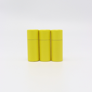 كرافت ورقة مربع مستحضرات التجميل لون الطباعة ورقة أنبوب التعبئة والتغليف مربع القابلة للتحلل مخصص أحمر الشفاه أنبوب التعبئة والتغليف أنبوب من الورق المقوى