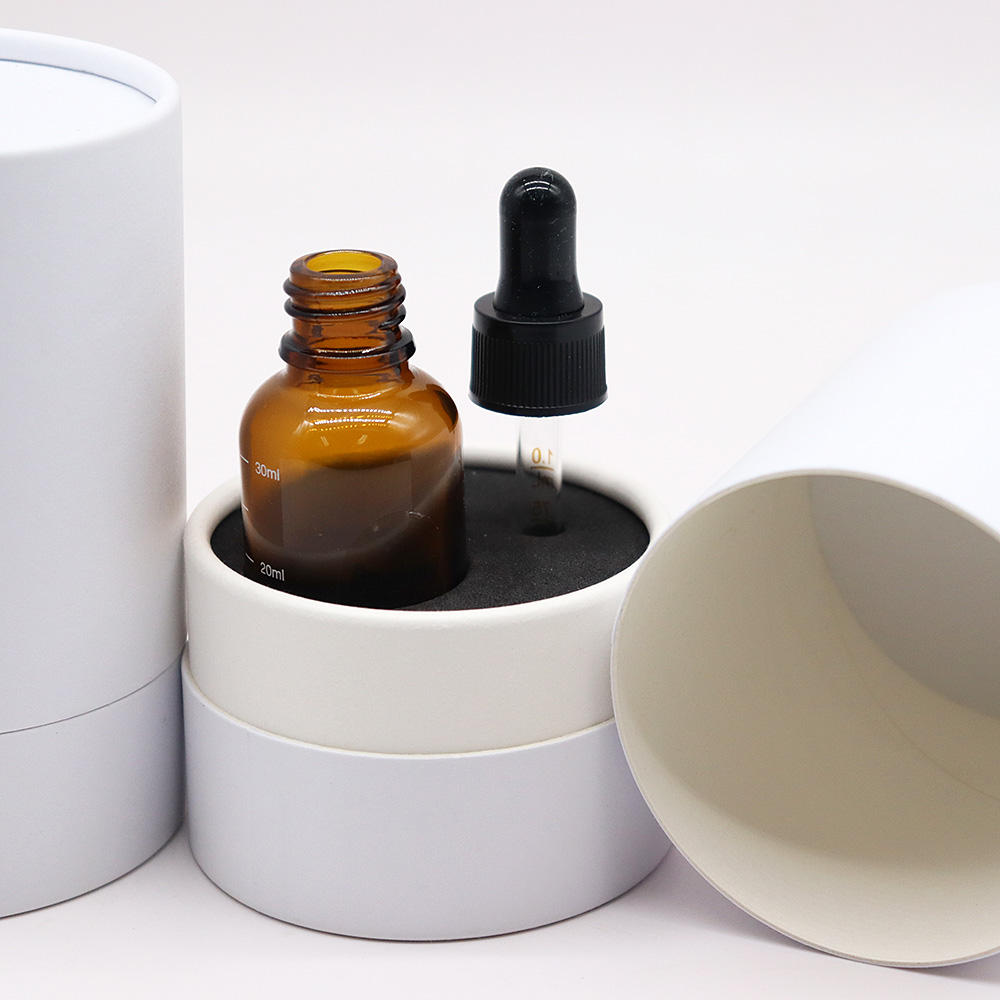 فاخر بالجملة 30 مللي/50 مللي/80 مللي شمعة/عطر/صندوق تعبئة مستحضرات التجميل أنبوب ورقي للزيوت الأساسية