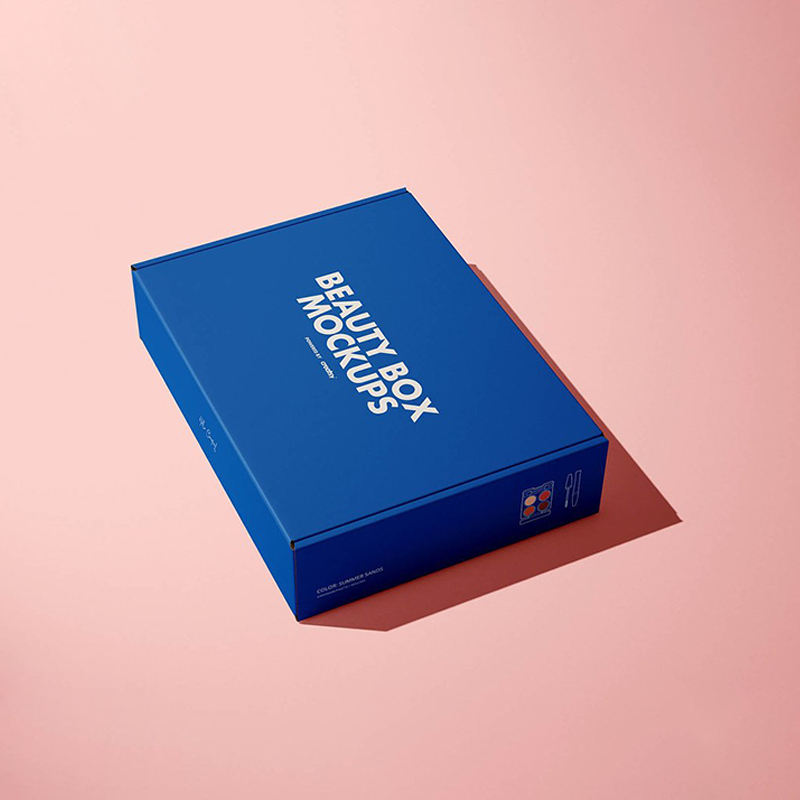 علبة هدايا فاخرة من رقائق الذهب المنقوشة لمستحضرات التجميل، أنبوب ورقي ممتاز، مكعب صلب مطفي وتصفيح لامع للعطور