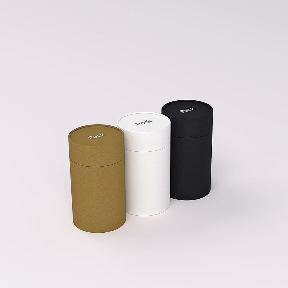 القابلة للتحلل الغذاء الصف القهوة اسطوانة التعبئة والتغليف ايكو مخصص جولة كرافت ورقة أنبوب التغليف