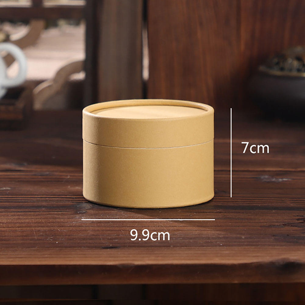 تخصيص صندوق أسطوانة من الورق المقوى القابل للتحلل الحيوي وإكسسوارات الخواتم والقلائد وتغليف أنابيب الورق