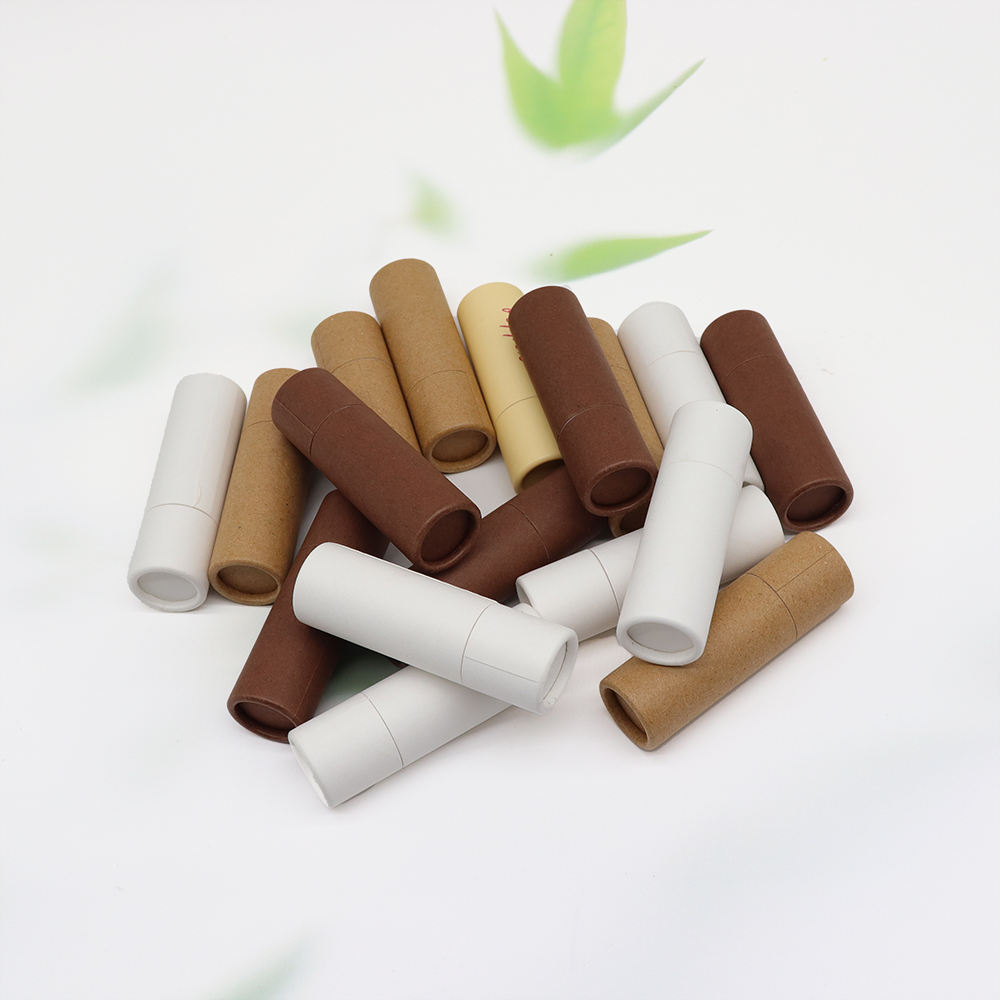 القابلة للتحلل كرافت ورقة أحمر الشفاه أنبوب التعبئة والتغليف العلامة التجارية مصممة الروتاري كرافت ورقة لوحة شمعة الحرفية استخدام الميزات شعار مطبوع