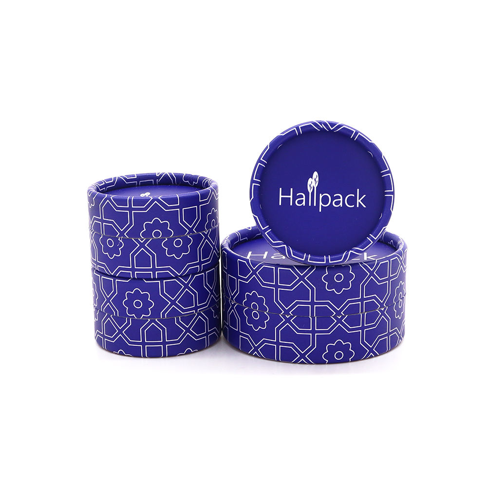 صندوق دائري من الورق المقوى الصديق للبيئة للطعام، أنبوب هزاز ملح التوابل مع حاوية غربلة علوية لتغليف ورق المسحوق السائب