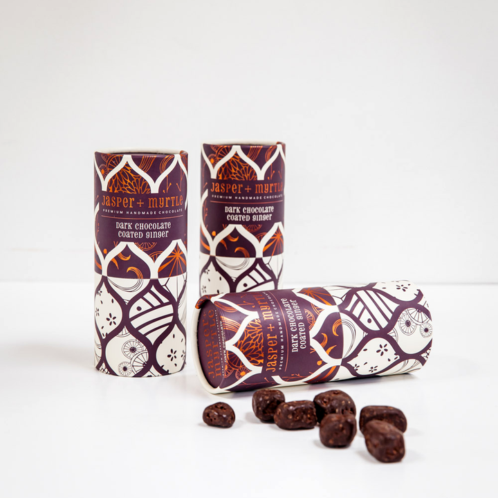 طباعة مخصصة أنبوب دائري صندوق تغليف أنبوب من الورق المقوى صديق للبيئة لتغليف أنبوب الشوكولاتة القابل للتحلل الحيوي