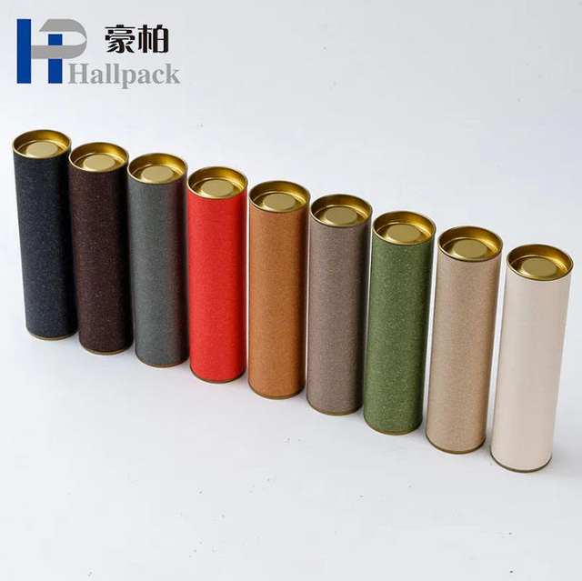 اسطوانة مخصصة جولة الغذاء الصف كرتون السكر التعبئة والتغليف مربع ورقة أنبوب مربع ورقة يمكن