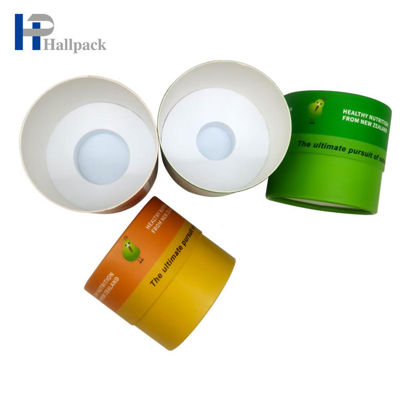 صندوق تغليف أنبوب الورق الفاخر تخصيص أنبوب الورق لبلسم الشفاه