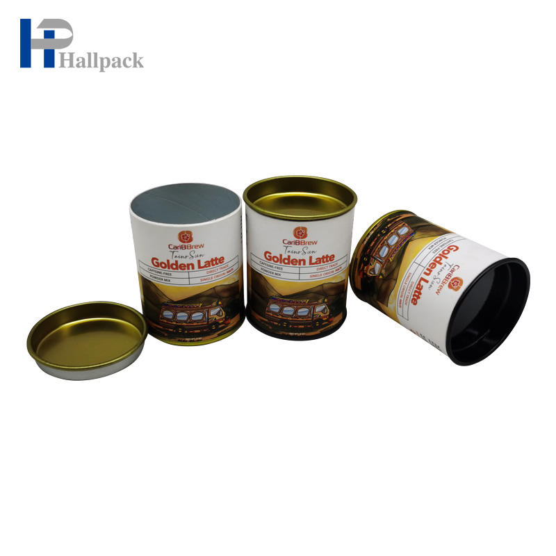 تغطية الحديد ورقة أنابيب الطعام أنبوب ورق الشاي أنبوب ورق القهوة التعبئة والتغليف