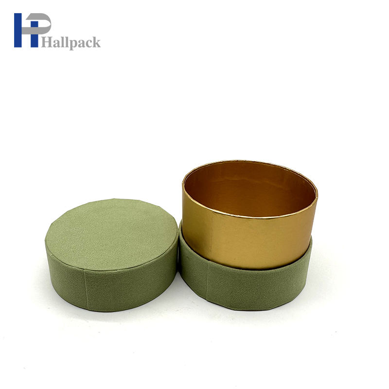 صديقة للبيئة مخصصة للأغذية الصف علبة كرتون مستديرة التعبئة والتغليف أنبوب الورق