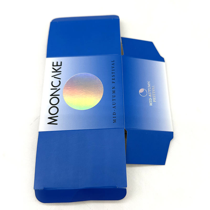 صندوق ورقي مطبوع مخصص للبيع بالجملة صندوق ورق تغليف كعك القمر