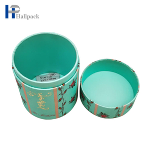 علبة ورق أنبوب الغذاء علبة هدية أنبوب ورق دائري من الدرجة الغذائية