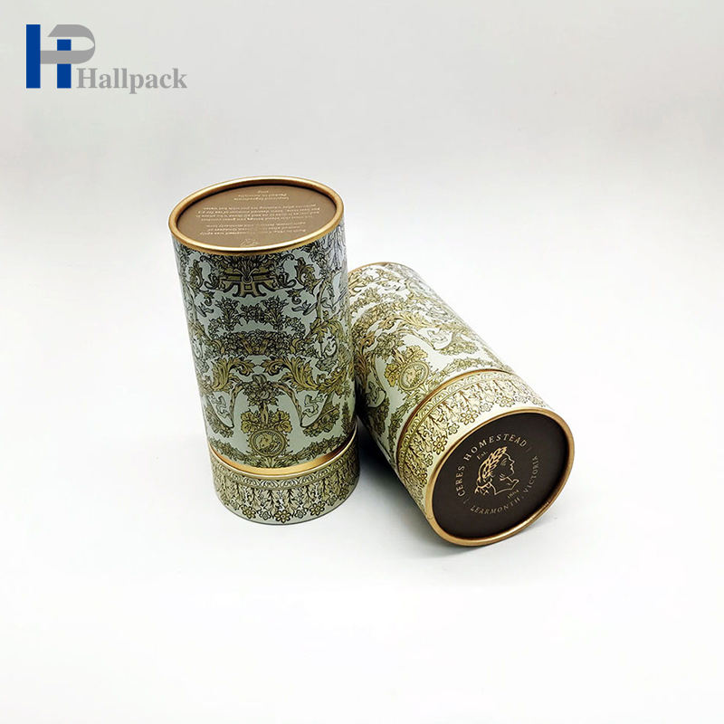 صديقة للبيئة ورقة كرافت أنابيب الشاي 30 مللي صندوق أنبوب ورقي لمستحضرات التجميل المنتجات المنزلية المستديرة/مستحضرات التجميل/الغذاء/الهدايا والحرف قبول 500 قطعة