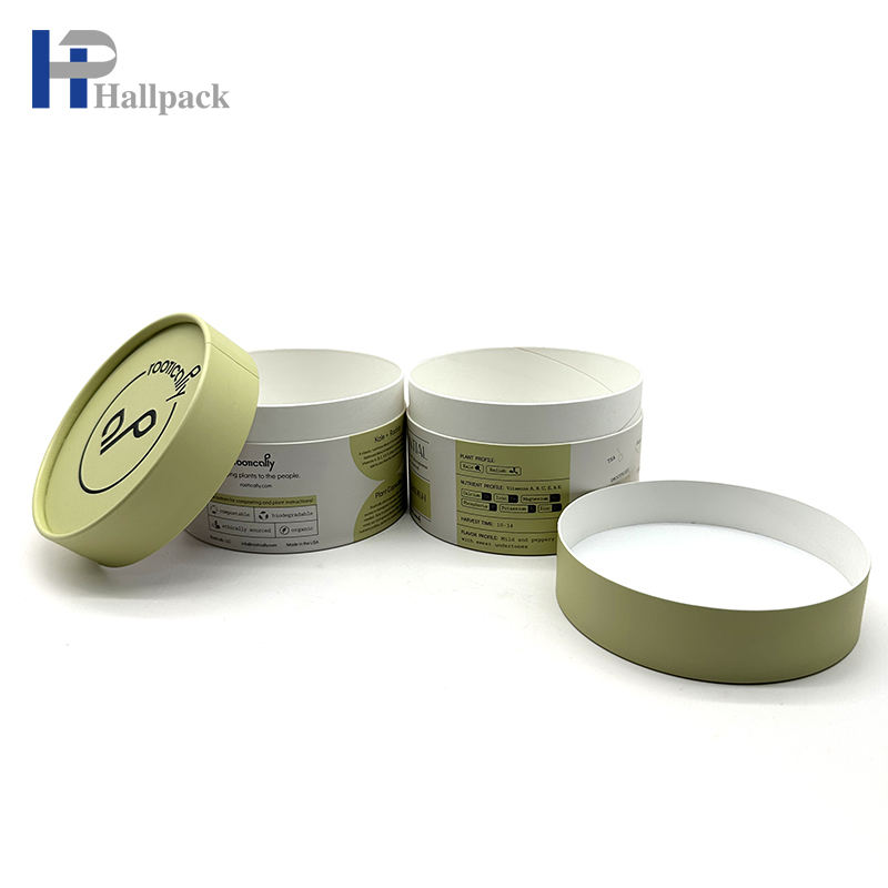 شعار قابل للتخصيص، حلوى كرتونية مستديرة من جلد البقر مع تغليف علبة كعك الخبز والبسكويت والهدايا اليدوية