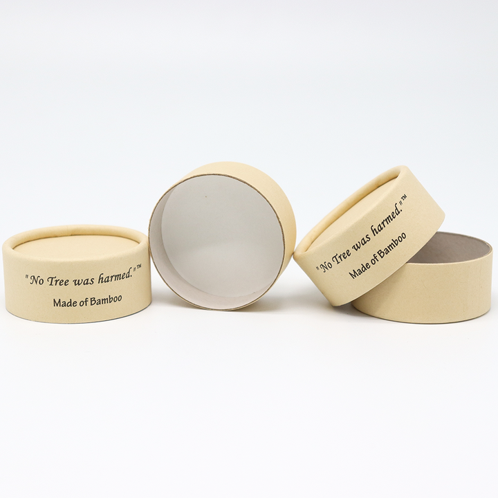 صندوق أسطوانة من الورق المقوى لمستحضرات التجميل قابل للتحلل الحيوي وتغليف أنبوب ورقي لكريم الوجه المخفي