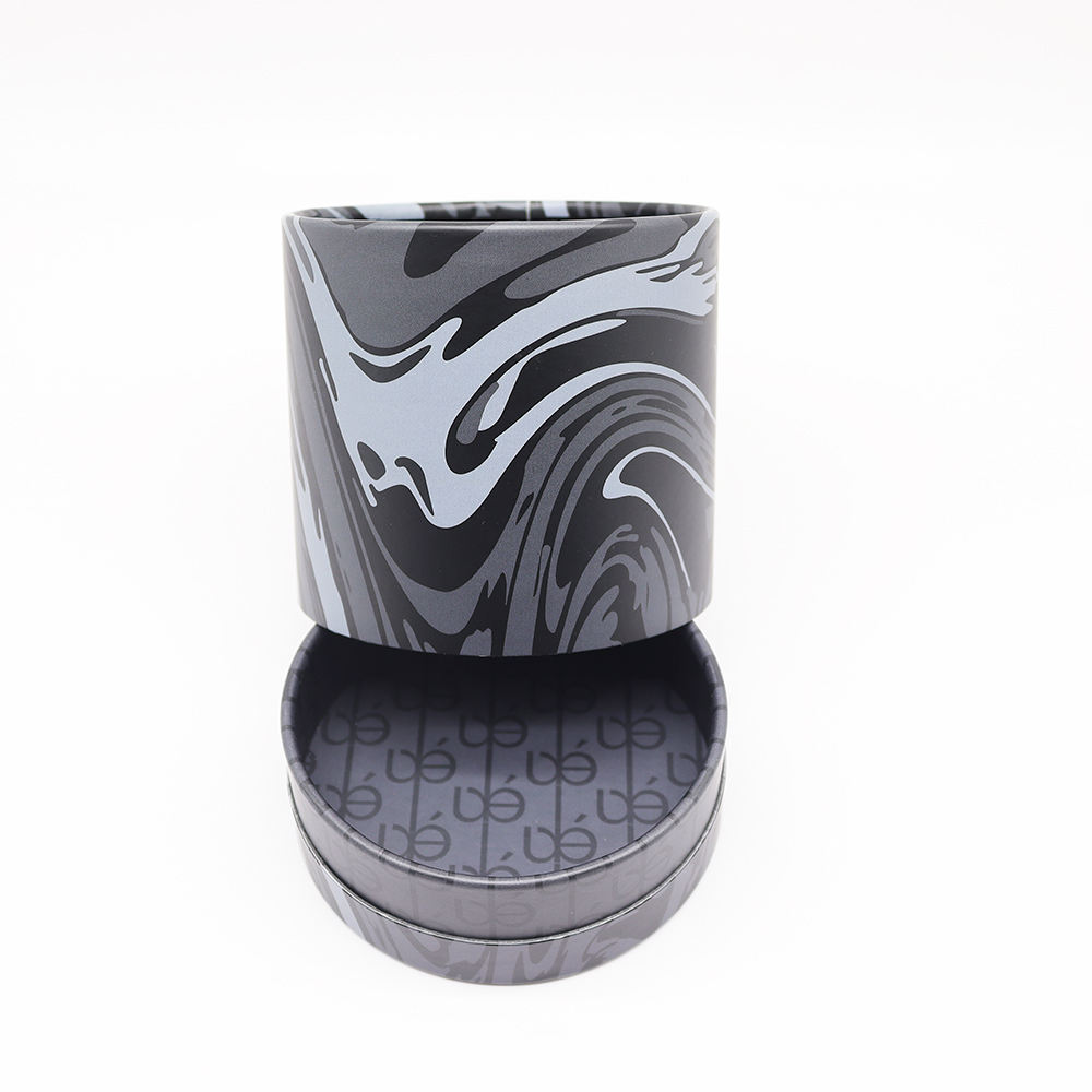 الجملة المخصصة الراقية الفاخرة الأسود هدية التعبئة مربع الملابس الداخلية منشفة حمام منشفة الحرير وشاح التعبئة مربع