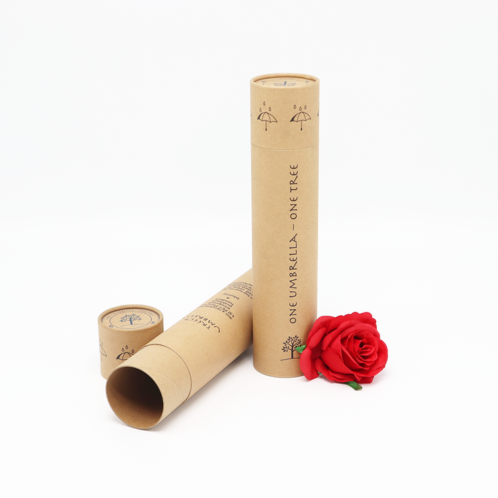 الغذاء الصف ورقة أنبوب اسطوانة صندوق من الورق المقوى يمكن الشوفان الإفطار ورقة أنبوب الغذاء