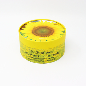 صديقة للبيئة مخصصة كرافت التعبئة والتغليف كرتون اسطوانة مربع ورقة أنبوب التعبئة والتغليف للأطفال لعبة اللغز