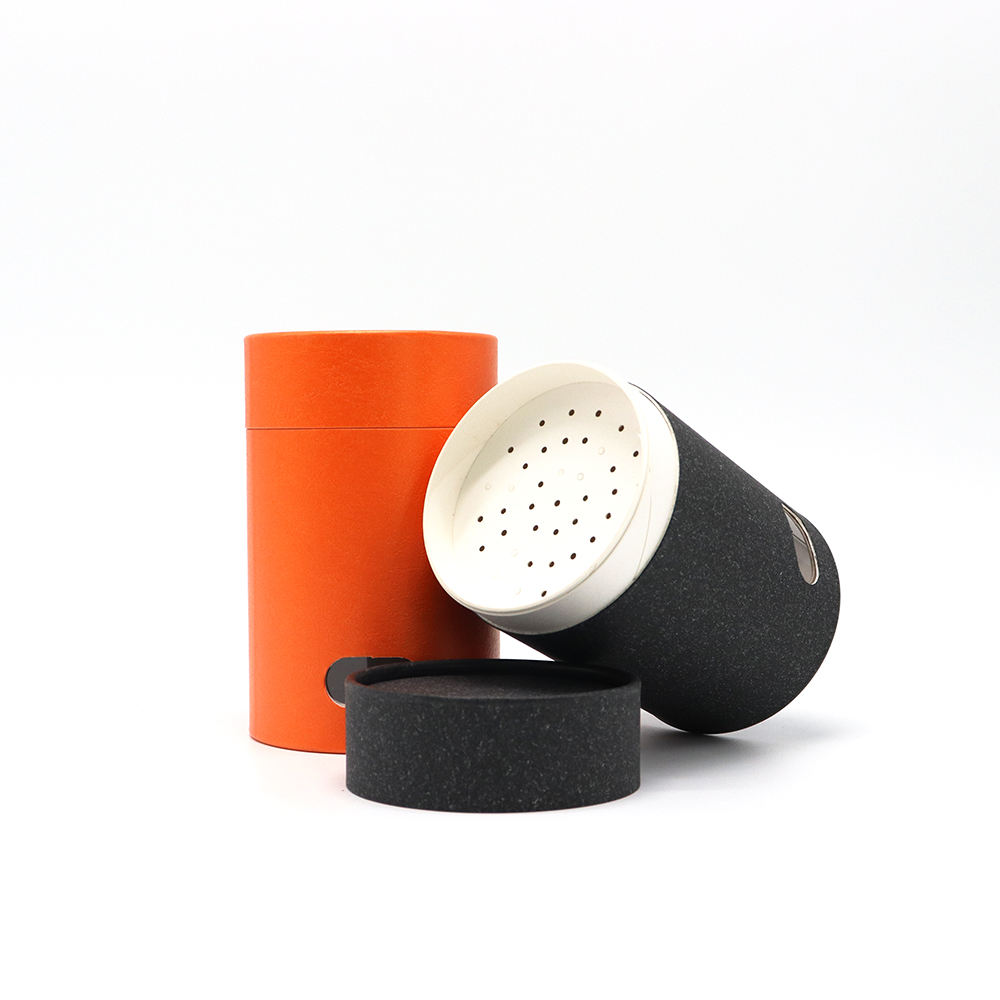 أنبوب منخل الورق المنسوج من الورق المقوى المعاد تدويره لمسحوق الطعام