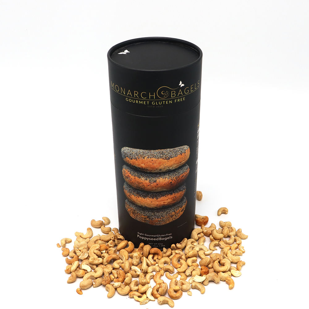 مخصص مطبوعة القابلة للتحلل اسطوانة الغذاء ورقة كرتون علب الشاي كعكة الخبز الكوكيز الكوكيز القهوة ورق الحلوى أنبوب التعبئة والتغليف