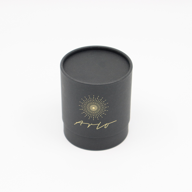 صديقة للبيئة مخصصة للهدايا والتعبئة والتغليف الحرفية صندوق اسطوانة من الورق المقوى التعبئة والتغليف أنبوب الورق للشموع