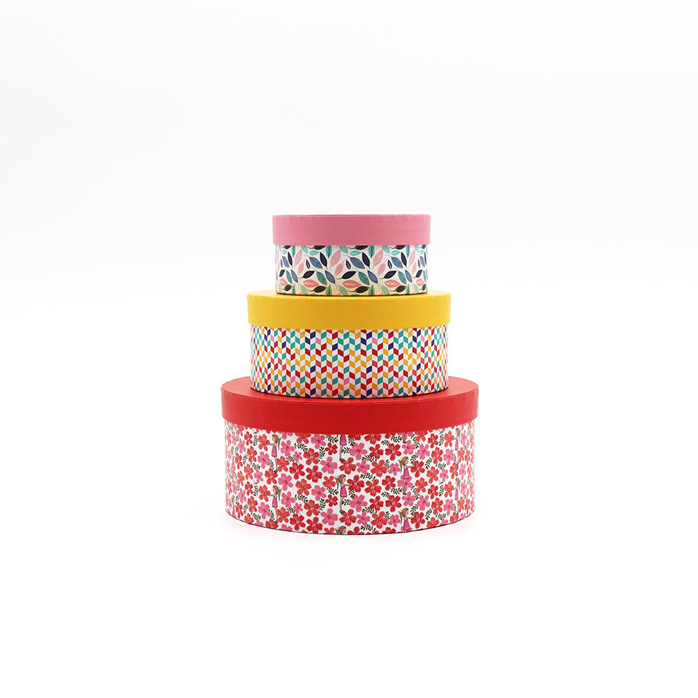 طباعة شعار مخصص حافة مسطحة صندوق أنبوب أسطواني ورق تغليف صلب من الورق المقوى صندوق هدايا للأغذية ومستحضرات التجميل ورق تغليف الأنبوب