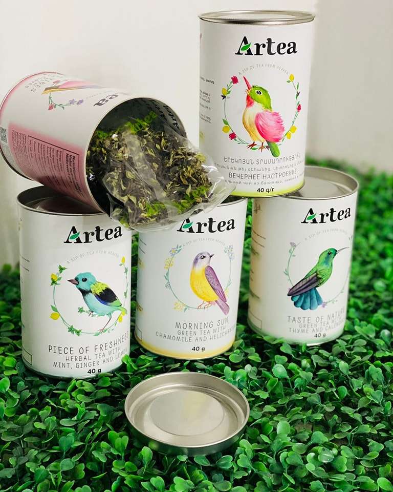 الجملة مخصص المعاد تدويرها الغذاء الصف اسطوانة الحاويات الشاي فضفاضة ورقة أنبوب التعبئة والتغليف أنبوب الشاي اسطوانة مع غطاء معدني