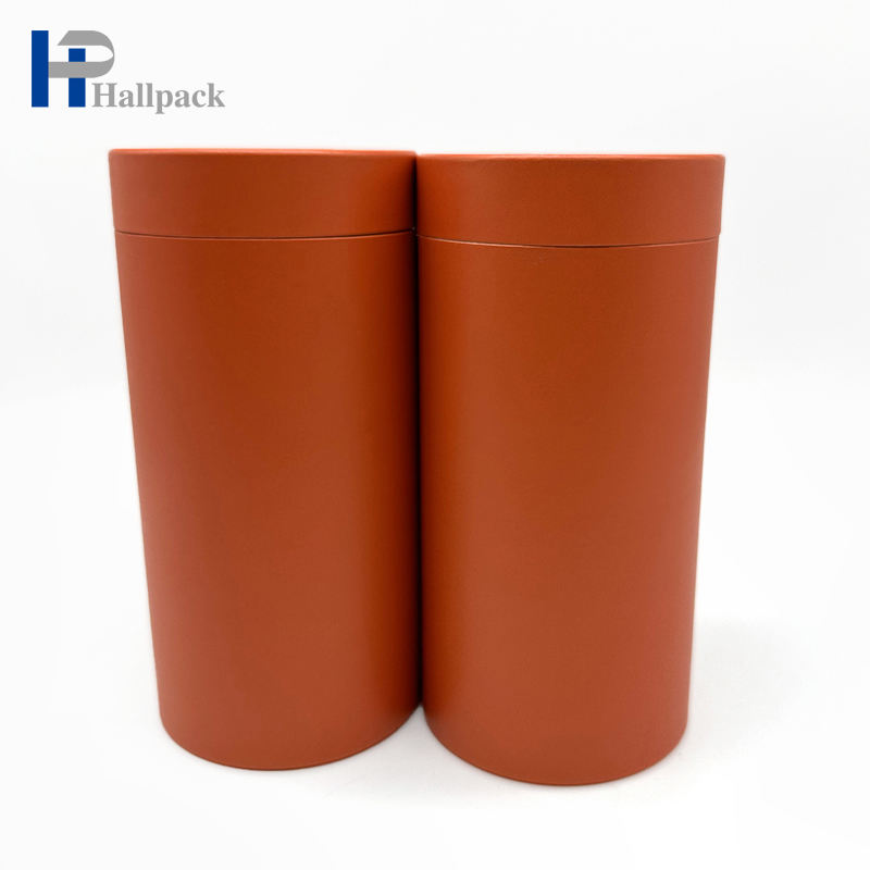 غطاء ملتوي فارغ صديق للبيئة مدمج في أنبوب ورقي على شكل زجاجة بلاستيكية