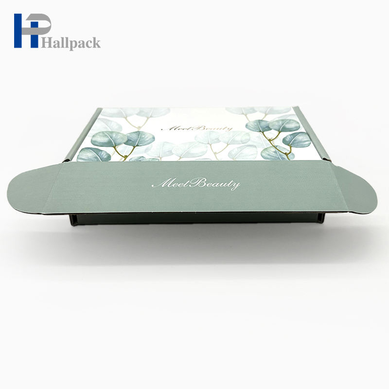 شعار مخصص مطبوع ورق الكرافت صندوق التعبئة والتغليف المموج صندوق بريد صندوق الطائرة